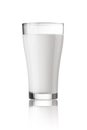 Fresh milk in the glass Royalty Free Stock Photo