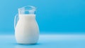 Fresh Milk in Pitcher Royalty Free Stock Photo