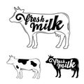 Fresh Milk. Vector