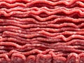 fresh minced meat as background