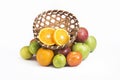 Fresh mix fruits Royalty Free Stock Photo