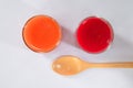 Fresh mixed fruit juice Royalty Free Stock Photo