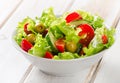 Fresh mixed vegetables salad