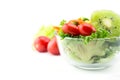 Fresh mixed vegetables salad. Royalty Free Stock Photo