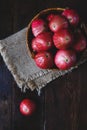 Fresh Mountain Apples Royalty Free Stock Photo