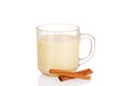 Fresh mug of eggnog Royalty Free Stock Photo