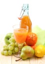 Fresh multivitamin juice Royalty Free Stock Photo