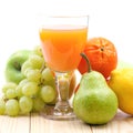 Fresh multivitamin juice Royalty Free Stock Photo