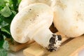 Fresh mushrooms Royalty Free Stock Photo