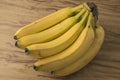 Fresh natural banana bunch Royalty Free Stock Photo