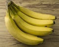 Fresh natural banana bunch Royalty Free Stock Photo