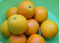 Fresh navel orange fruits