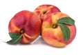 Fresh nectarine or peach Royalty Free Stock Photo