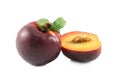 Fresh nectarines Royalty Free Stock Photo