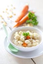 Fresh noodle soup Royalty Free Stock Photo