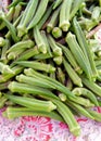 Fresh Okra Royalty Free Stock Photo