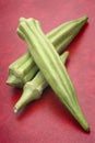 Fresh Okra Royalty Free Stock Photo