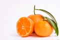 Fresh orange clementines