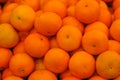 Fresh orange at the fruit shop
