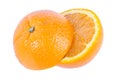 Fresh orange isolated