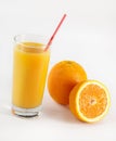 Fresh orange juce Royalty Free Stock Photo