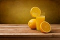 Fresh orange juice