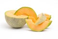 Fresh orange melon