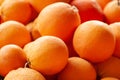 Fresh orange for sale in market. Agriculture and fruits product Royalty Free Stock Photo