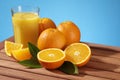 Fresh Oranges Royalty Free Stock Photo