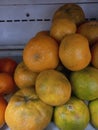 fresh oranges can be used for fruit juice sold in the market or fruit shop Royalty Free Stock Photo