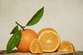 Fresh oranges