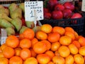 Fresh Oranges For Sale Royalty Free Stock Photo