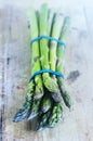 Fresh Organic Asparagus Royalty Free Stock Photo