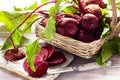 Fresh organic beetroot