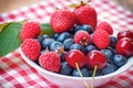 Fresh organic berry fruit