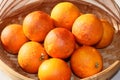 Fresh Organic Blood Oranges in a bowl
