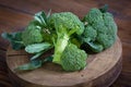 Fresh, organic broccoli Royalty Free Stock Photo