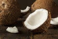 Fresh Organic Brown Coconut