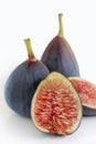 Fresh, organic figs