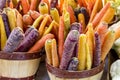 Fresh Organic Fruits and Vegetables at Farmers Market Royalty Free Stock Photo