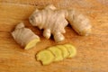 Fresh organic ginger Royalty Free Stock Photo