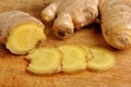 Fresh organic ginger Royalty Free Stock Photo