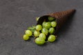 Fresh organic gooseberry berries Royalty Free Stock Photo