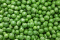 Fresh organic green peas background, close up Royalty Free Stock Photo