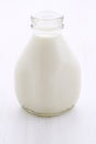 Fresh organic milk pint