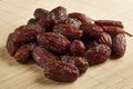 Fresh Organic Raw Brown Date Fruit Royalty Free Stock Photo