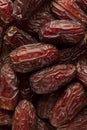 Fresh Organic Raw Brown Date Fruit Royalty Free Stock Photo