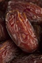 Fresh Organic Raw Brown Date Fruit Royalty Free Stock Photo