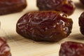 Fresh Organic Raw Brown Date Fruit Royalty Free Stock Photo