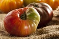 Fresh Organic Ripe Heirloom Tomatoes